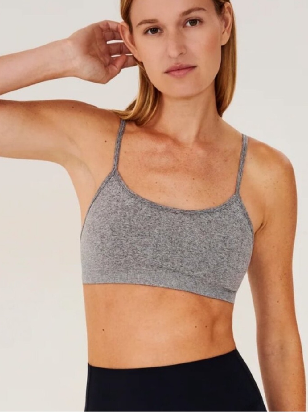 Splits59 Gray Loren Seamless Bra size M/L